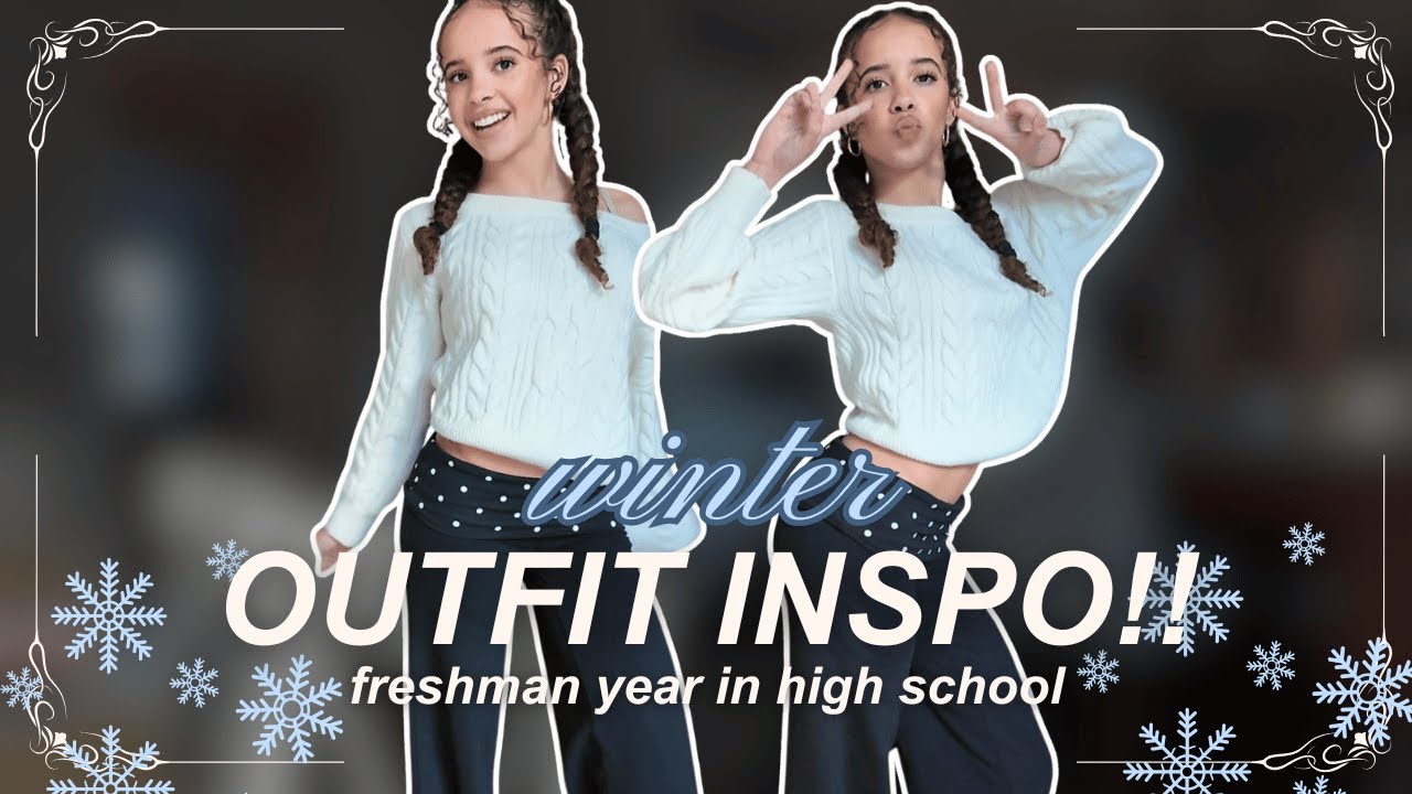 WINTER OUTFITS FOR SCHOOL ❄️ What I Wear in a Week ✨High School Freshman✨