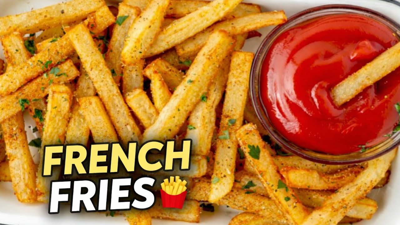 Crispy French Fries Recipe 🍟 | Street Style Perfect French Fries at Home