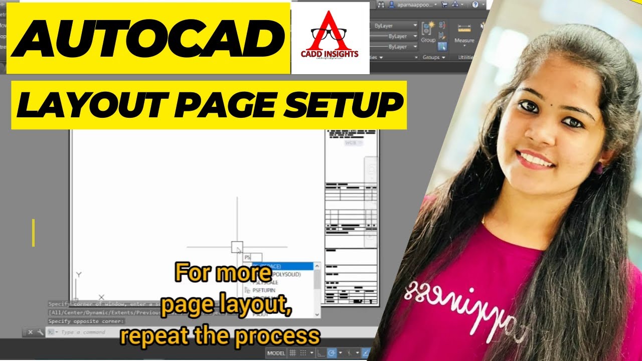 HOW TO SETUP A LAYOUT PAGE FOR YOUR DRAWINGS