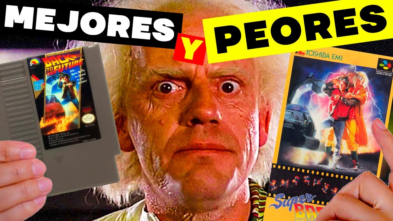 🕘 TODOS los VIDEOJUEGOS de VOLVER al FUTURO 🚗🔥 Cronología