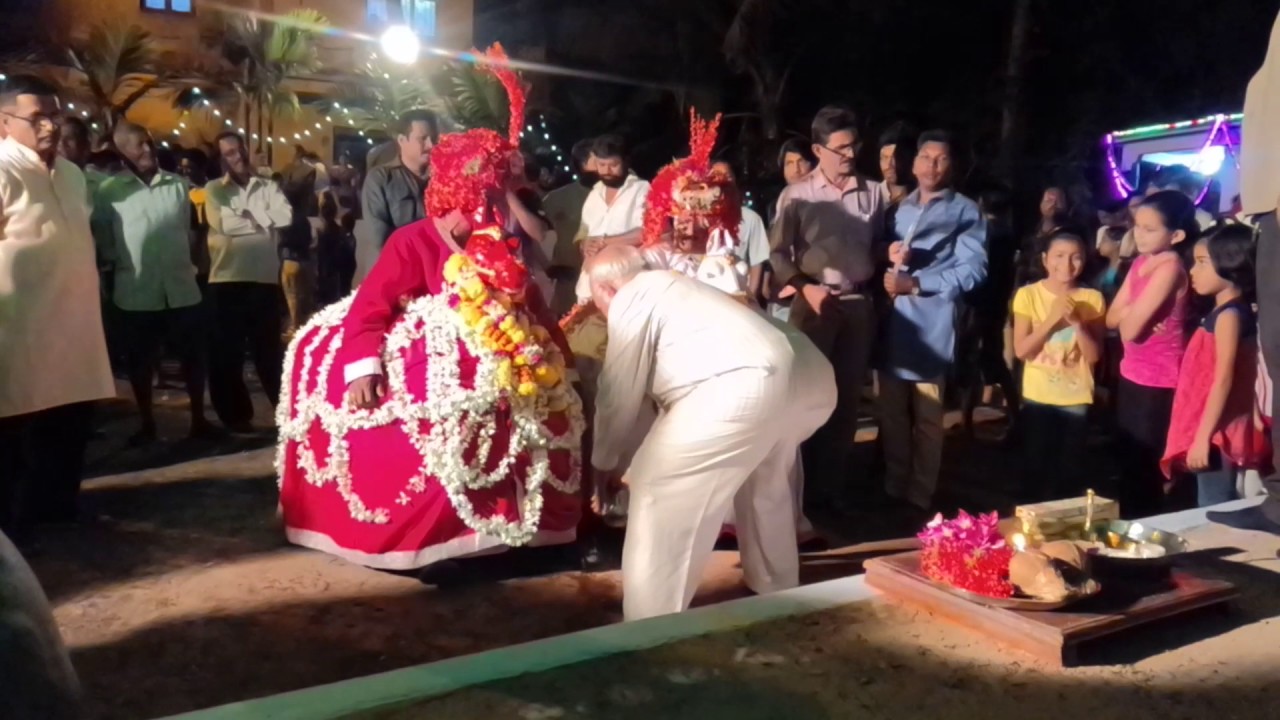 Traditional Ghodemodni festival at Sanquelim Goa
