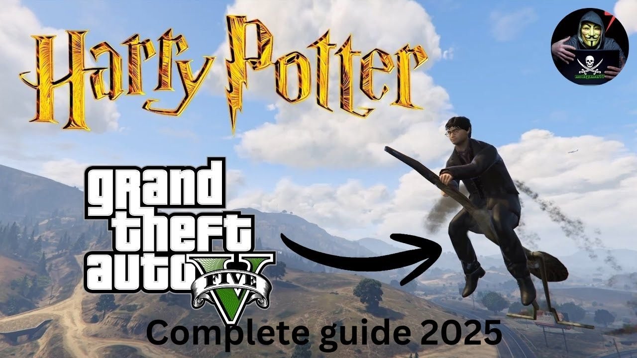 🎮 КАК УСТАНОВИТЬ МОД «ГАРРИ ПОТТЕР» В GTA 5 (МОД НА РАСШИРЕНИЕ СИЛ) | ПОЛНОЕ РУКОВОДСТВО 2025 @mo...