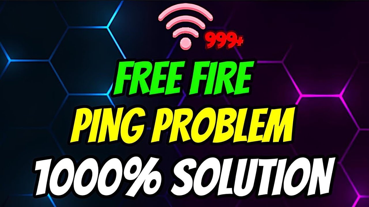 free fire ping problem solution || 95% working || free fire ping problem || free fire ping issue