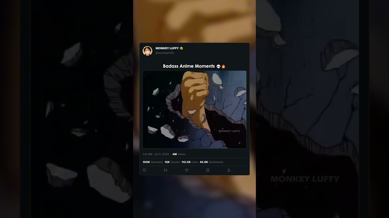 Badass Anime Moment 🗿 