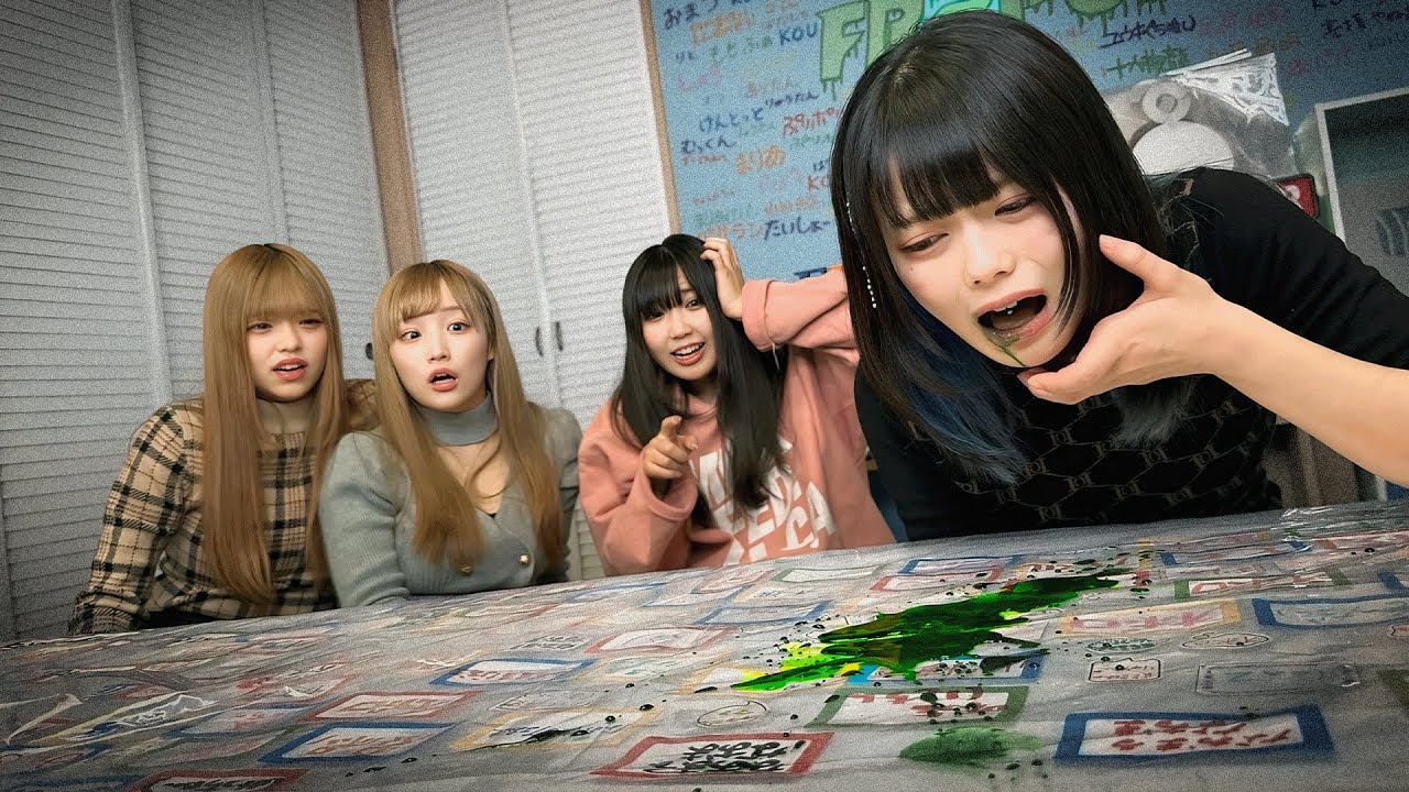 体調悪過ぎてヤバい液体吐くドッキリしたら大惨事になりました…