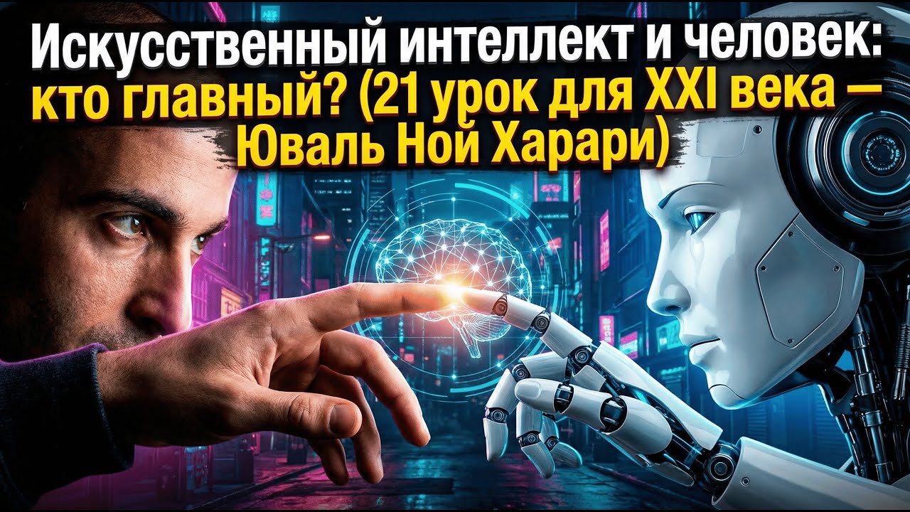 Искусственный интеллект и человек: кто главный? (21 урок для XXI века &mdash; Юваль Ной Харари)