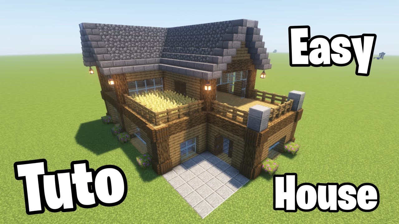 MINECRAFT ULTIMATE SURVIVAL EASY HOUSE TUTORIAL !!! #minecraft