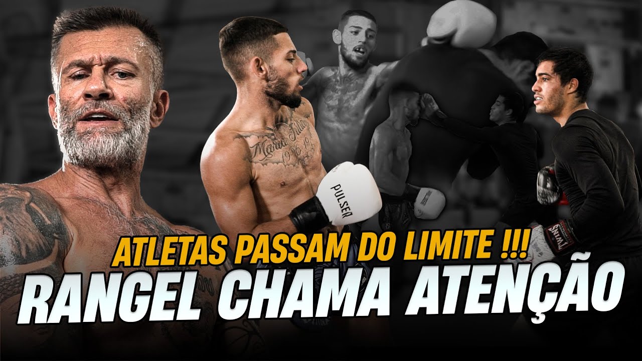 SOLTANDO A MÃO no Treino de Muay Thai para MMA - Rangel Farias