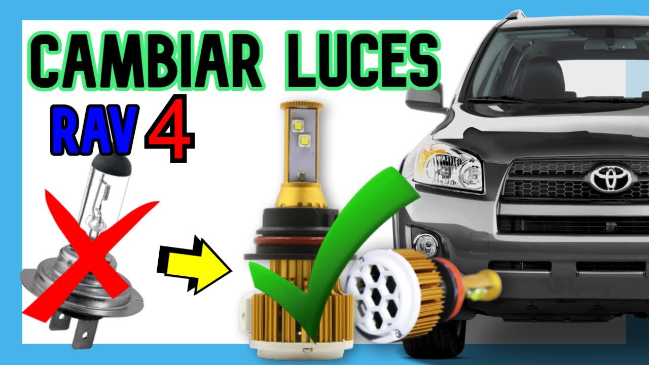 🔧Cómo cambiar luces LED de TOYOTA Rav4 | 🚗Tutorial