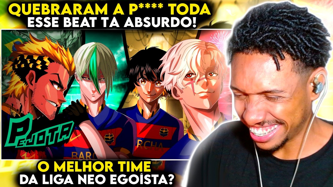 🔥REACT PEJOTA - Barcha ⚽ (Blue Lock) | Reis de Catalunha | RaphaReage