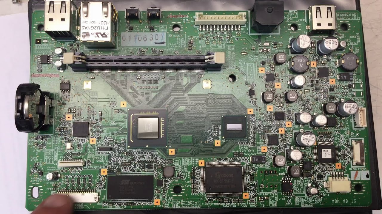 Canon ImageFORMULA ScanFront 300 Sheetfed Scanner Teardown (All the Chips)