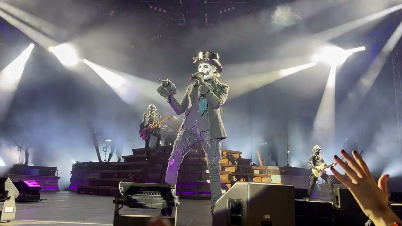 Ghost: 4K LIVE, Basinfirefest Plzeň, Czechia, 22.06.2023