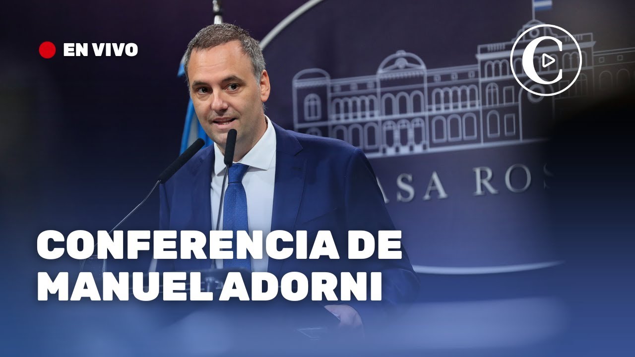 MANUEL ADORNI anunció el CIERRE de la ANDIS | Conferencia de prensa del jefe de Gabinete | 30/12