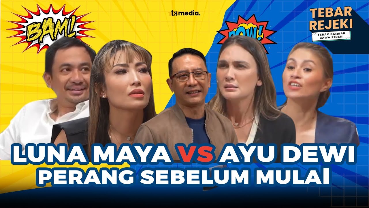 Ayu Dewi-Luna Maya Dari Awal Udah Enggak Akur! Sebelum Mulai Main Udah Ribut | Tebar Rejeki #23