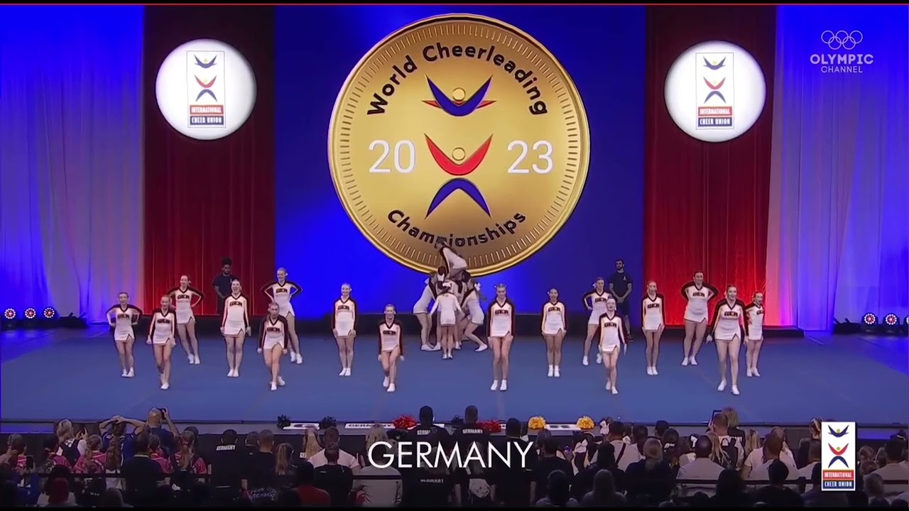 ICU WORLDS TEAM GERMANY JUNIOR ALLGIRL ELITE🇩🇪 2023