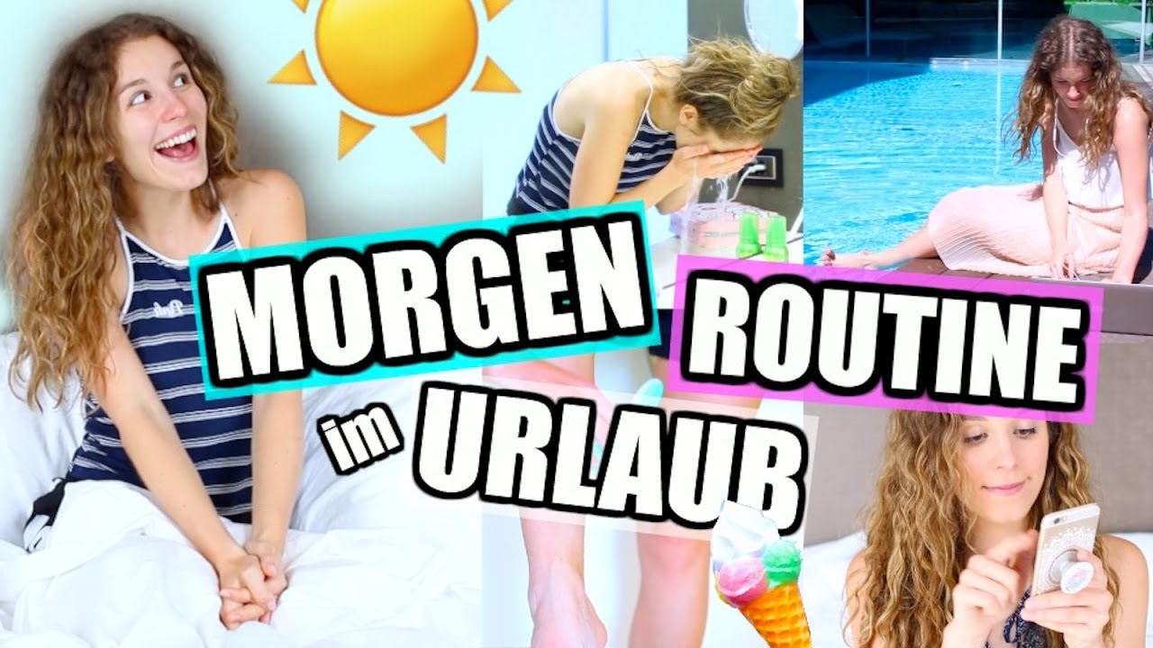 MORGENROUTINE im Urlaub! OSTERFERIEN in Italien 2017 ♡ BarbaraSofie