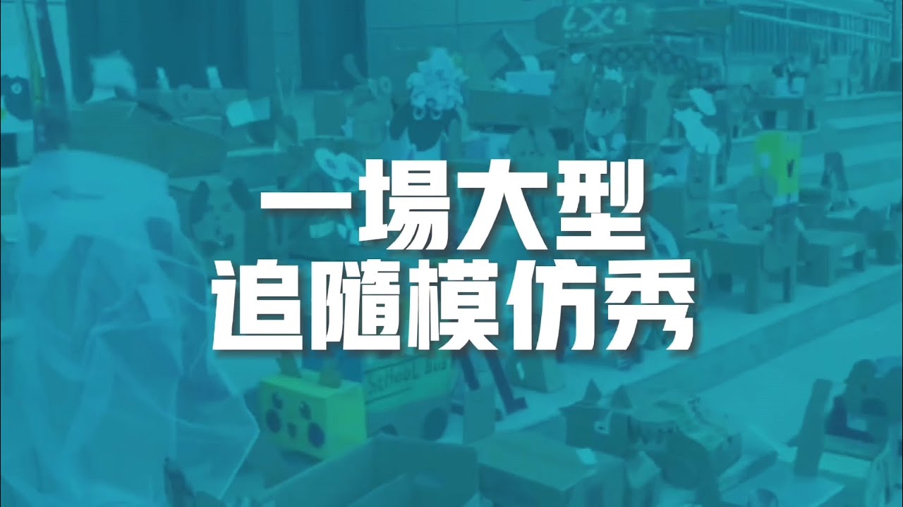 纸壳/纸板/纸盒/纸片宠的模仿秀 Cardboard pet show
