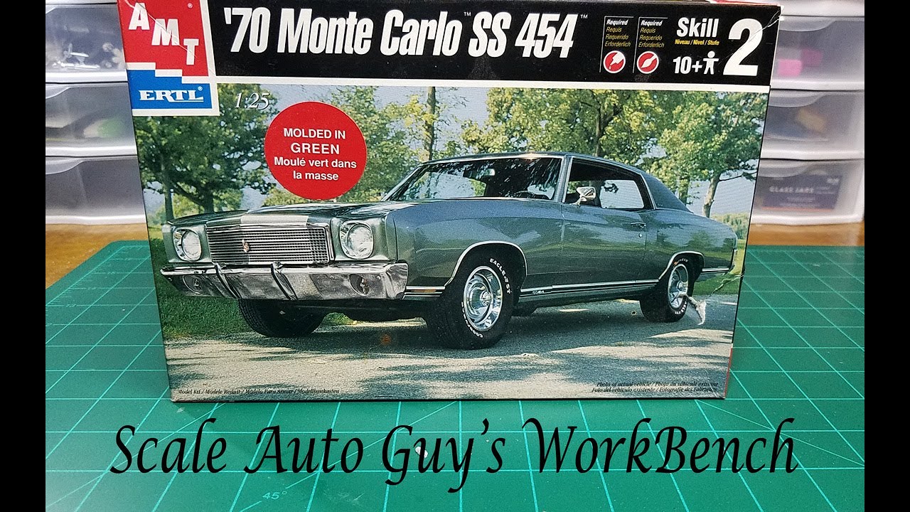 1970 Chevrolet Monte Carlo SS 454 by AMT/ERTL - Episode 50