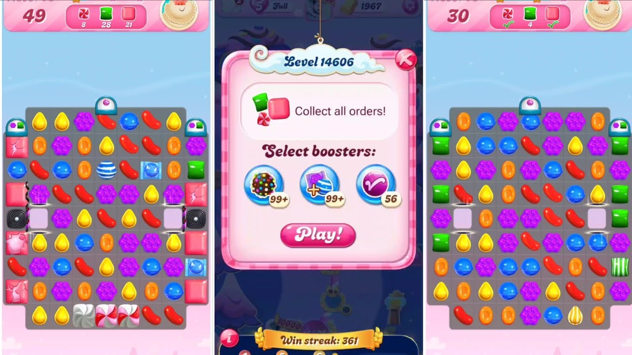 Candy crush saga level 14606 । Sudheer Gaming
