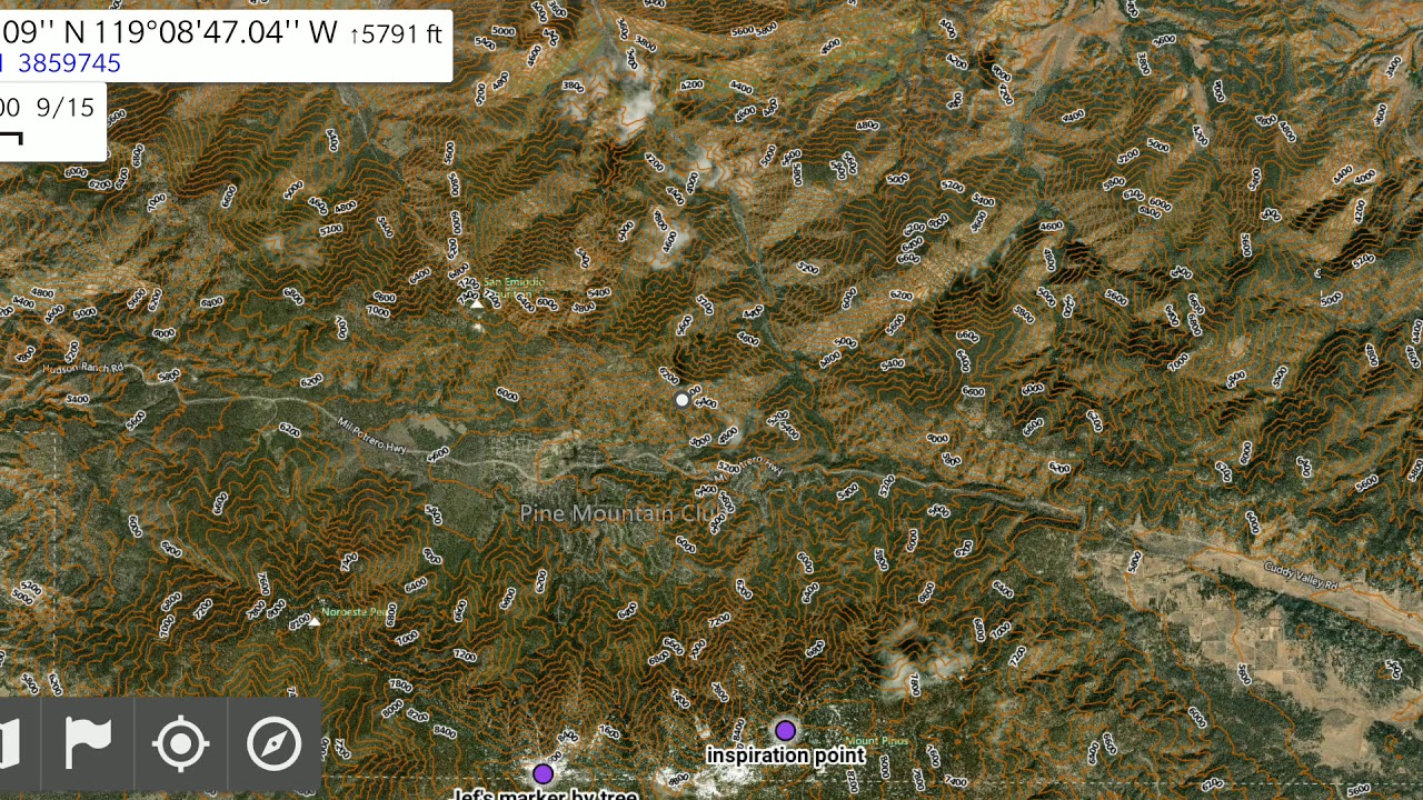 Download of maps in AlpineQuest Off-Road Explorer
