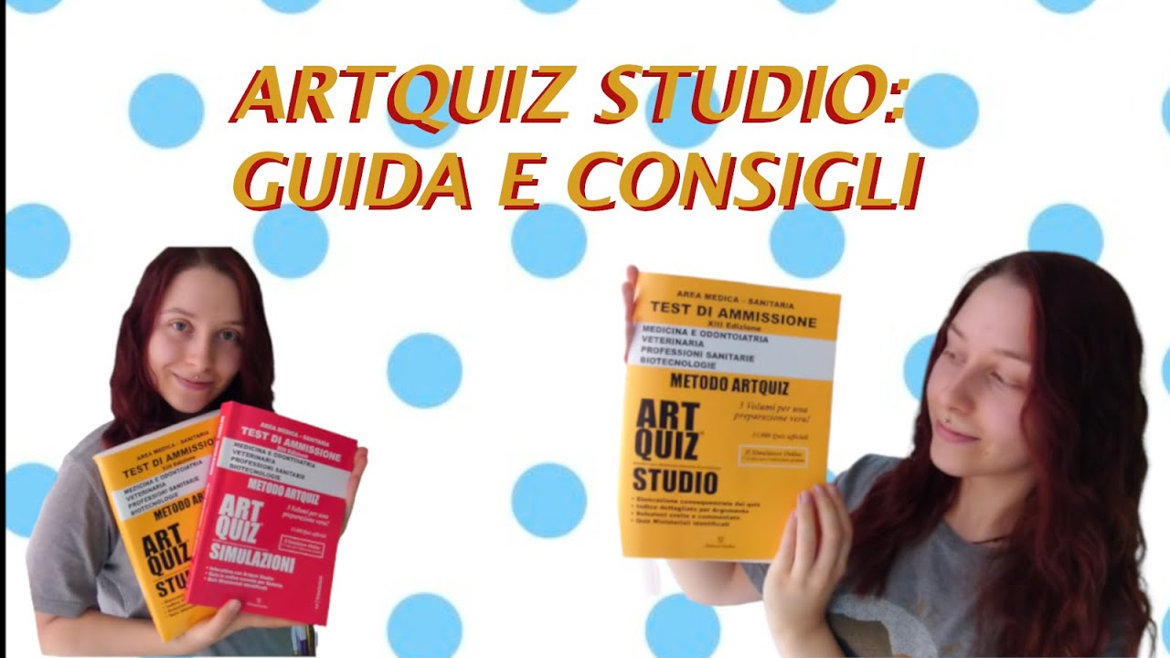 ARTQUIZ STUDIO: GUIDA E CONSIGLI📚😉| TEST MEDICINA - PROFESSIONI SANITARIE|