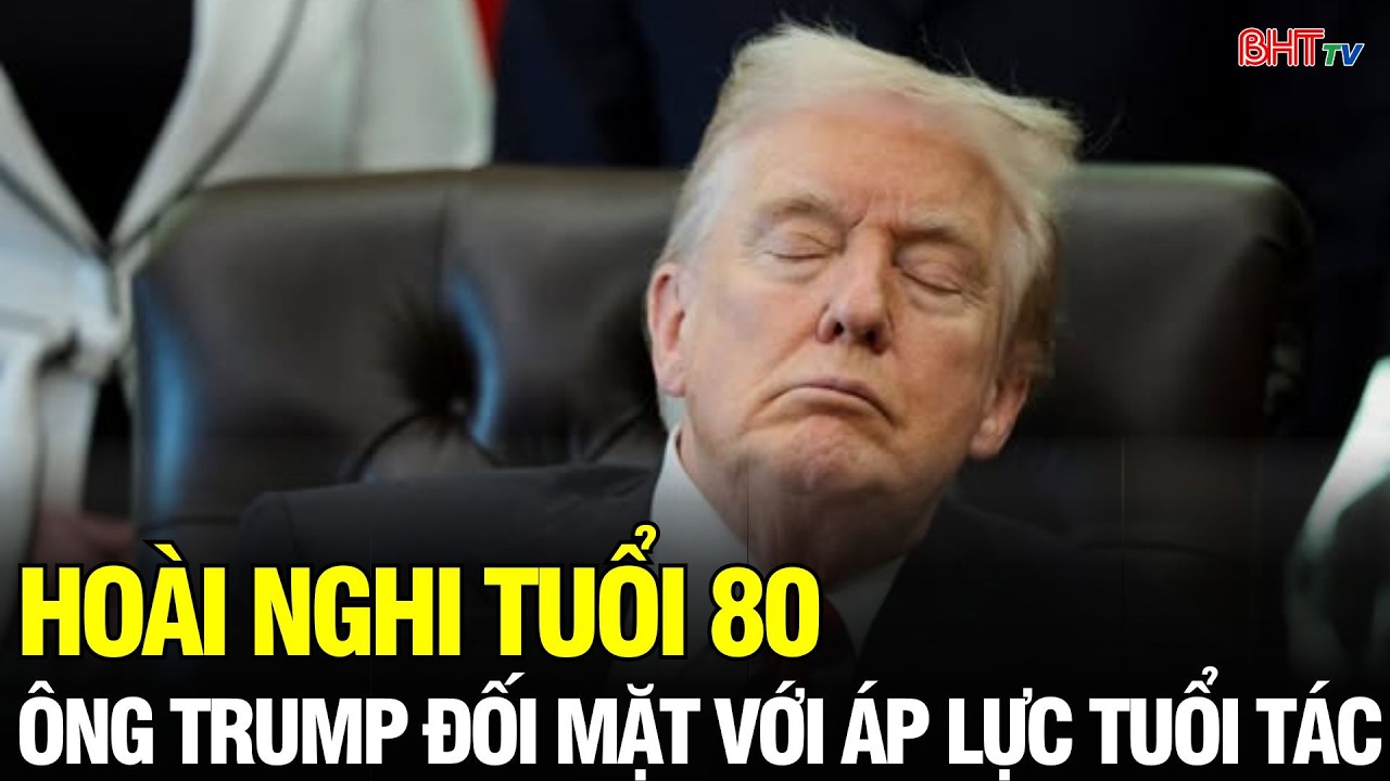 NÓNG: Trước Thông điệp Liên bang 2026: Ông Trump đối mặt với áp lực tuổi tác