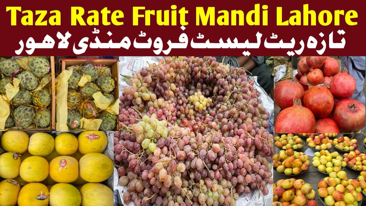 Fruit And Vagetable market, Fruit market lahore, lahore fruit mandi , Badami Bagh fruit Mandi Lahore