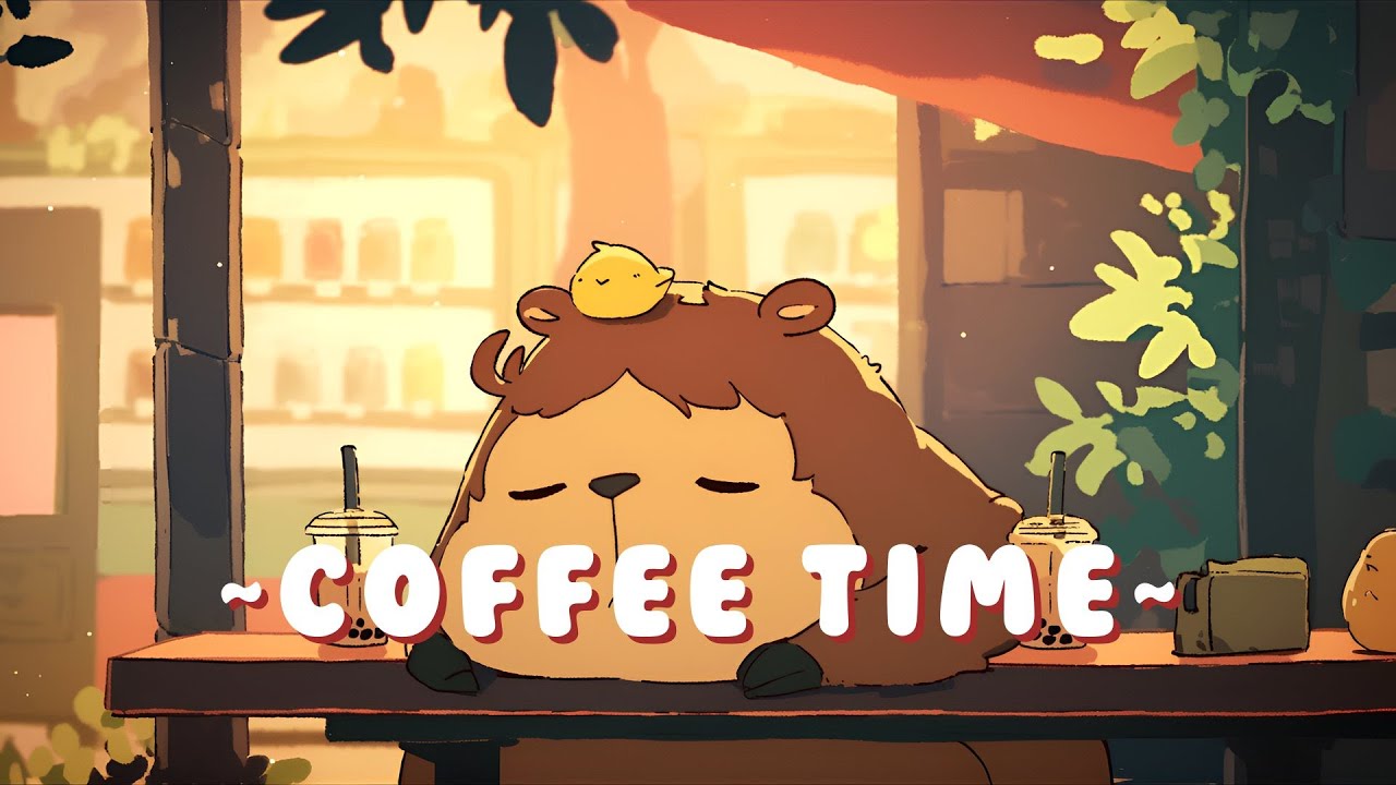 Capybara Study Beats - Study Session Music Mix ~ Sweet Dreams ~ 📚 🎵
