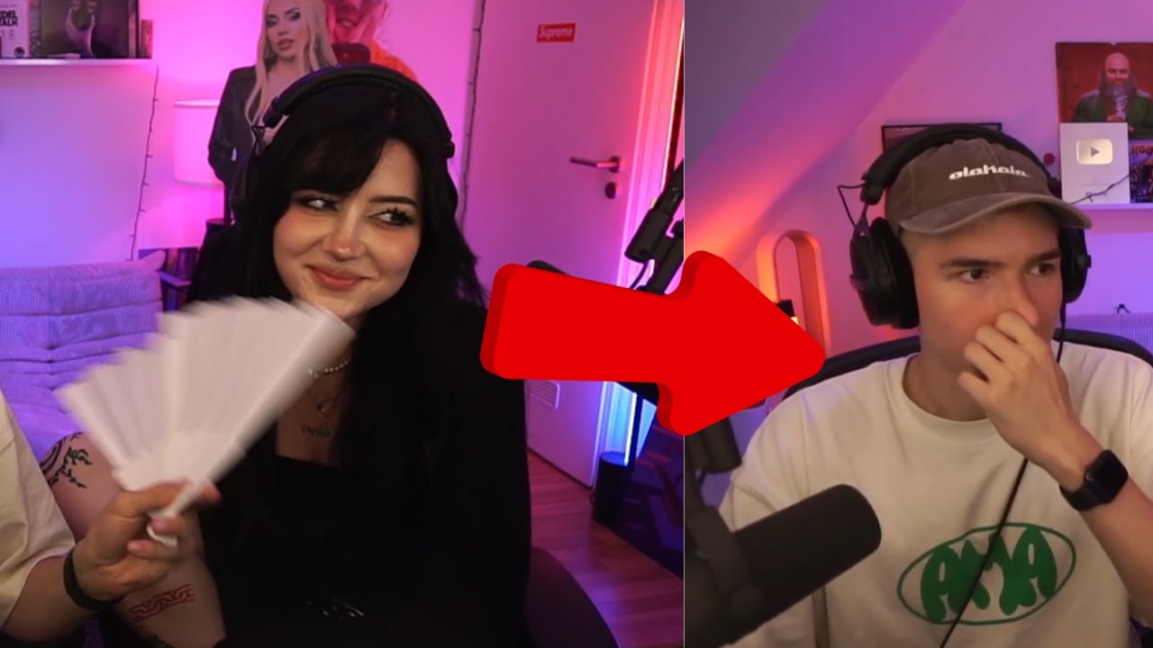 Nachdem er Laura SO sieht muss Filow den Stream beenden