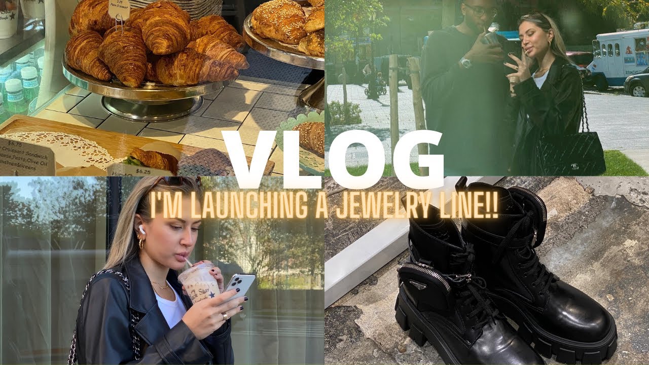 NYC vlog ♡ my jewelry line!! Getting my hair done, birthday dinner, Makeup by Mario + more!