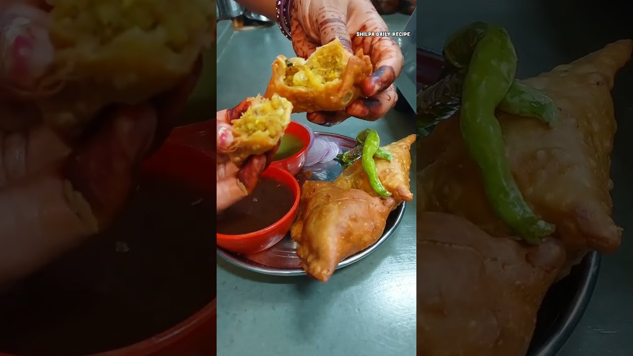 Halwai jaise Khasta Samosa ab Gehu ke Aate se! (Wheat Flour Samosa Recipe)