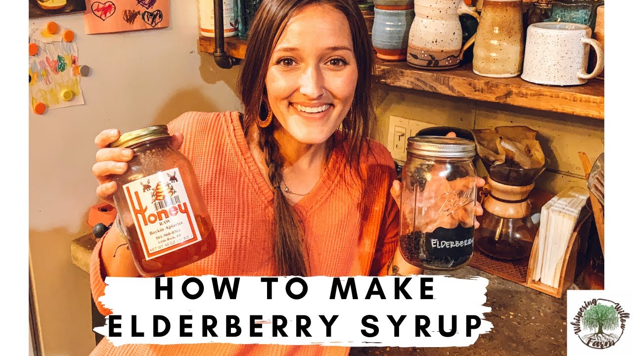How to make Elderberry Syrup (this recipe is fool proof) VLOG
