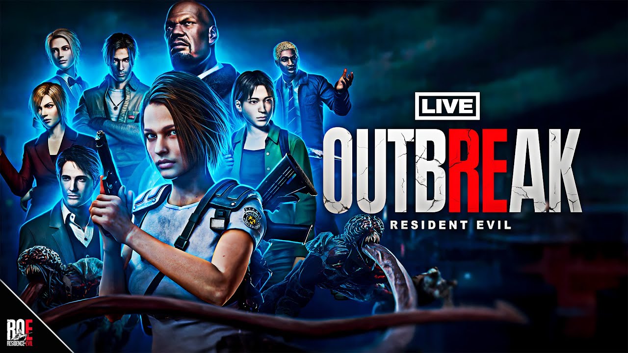 ROE Plays RESIDENT EVIL OUTBREAK w/ Jill Valentine (Nicole Tompkins) 🔴LIVE