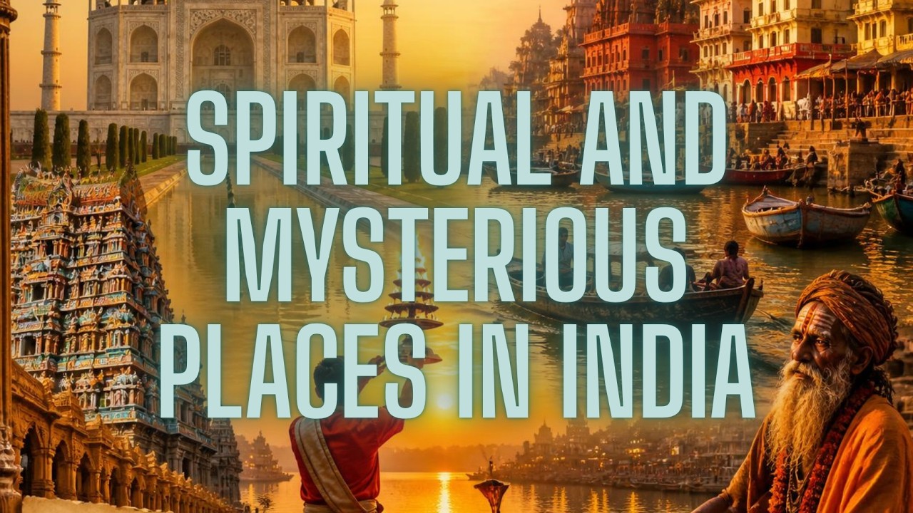 10 SPIRITUAL AND MYSTERIOUS PLACES IN INDIA  I  MUST VISIT