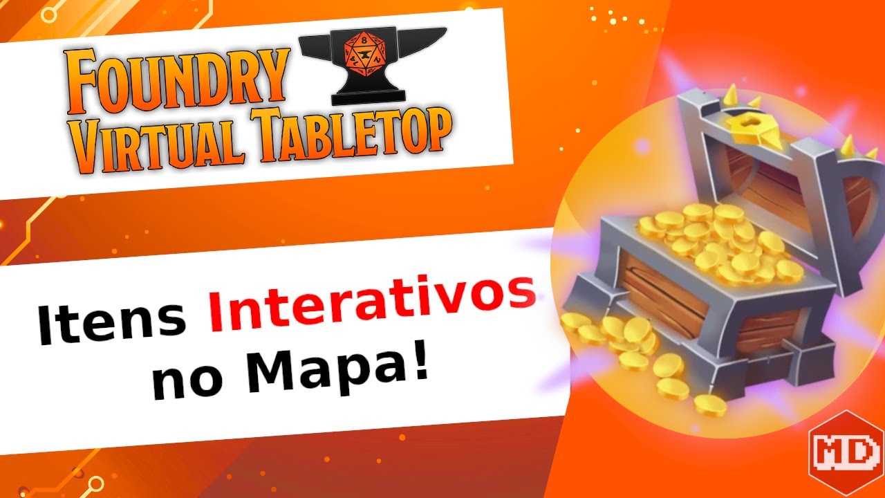 Itens Interativos no Mapa com Foundry VTT - Item Piles