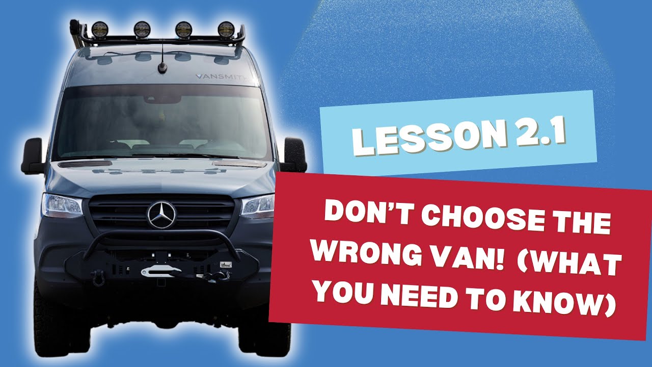 2.1 DON&rsquo;T Choose the Wrong Van! Sprinter vs Transit vs ProMaster (What You NEED to Know)