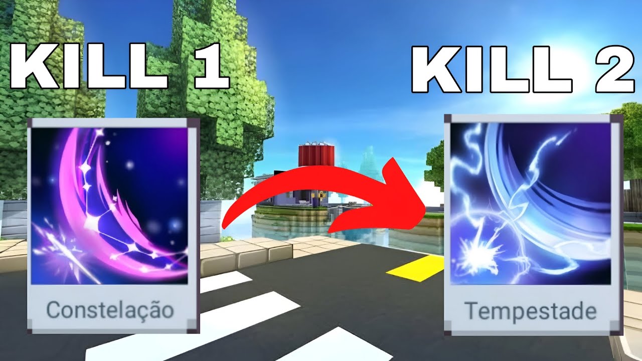 A cada kill meu efeito de espada muda #blockmango #gameplay 