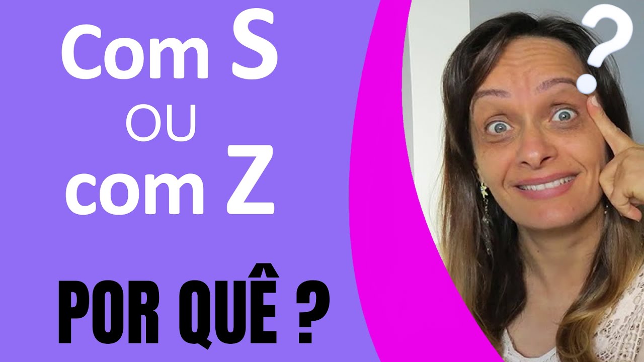 DICA de ortografia |  S e  Z | Com qual letra escrever?   S ou z | Aula Ortografia oficial