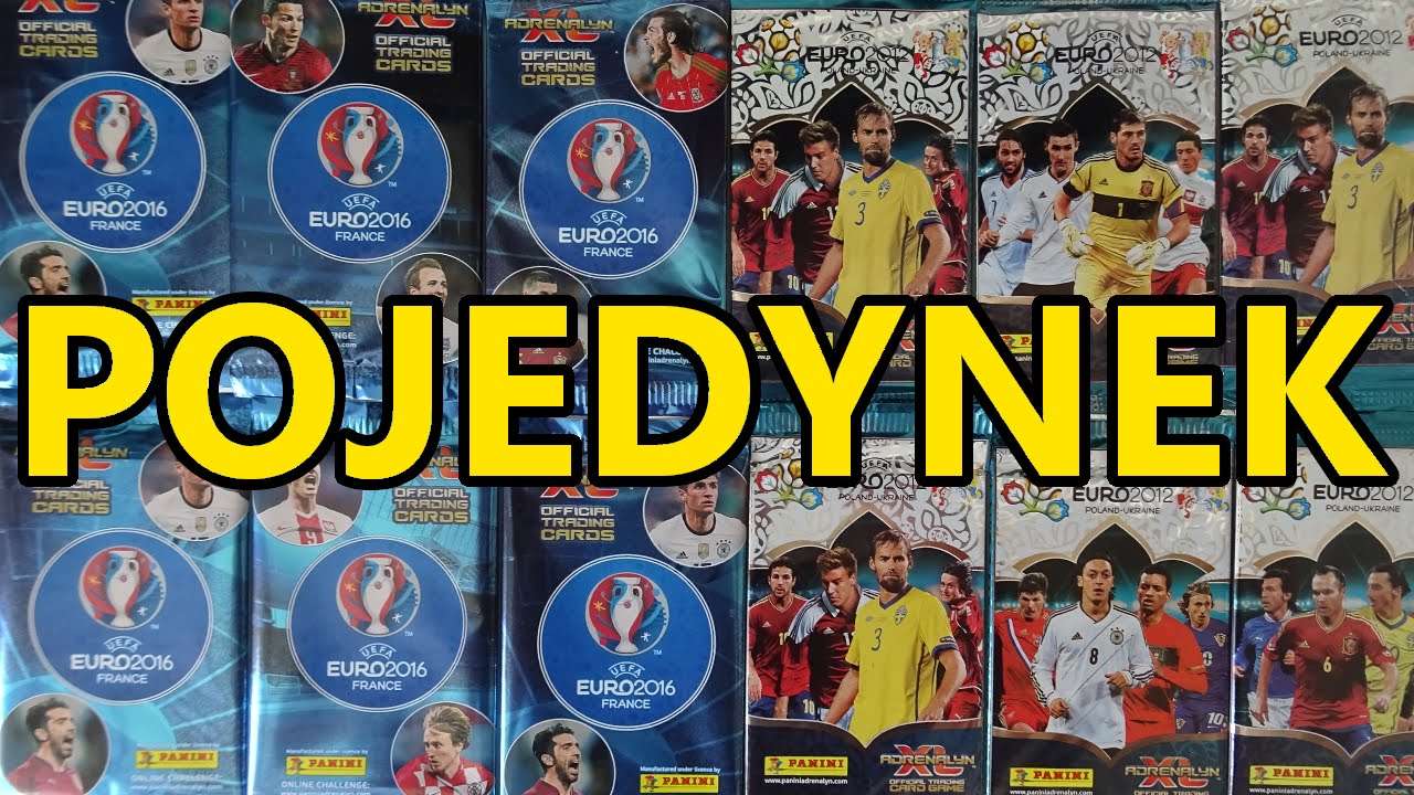 POJEDYNEK PANINI EURO 2012 vs EURO 2016 * DEPACZKING!