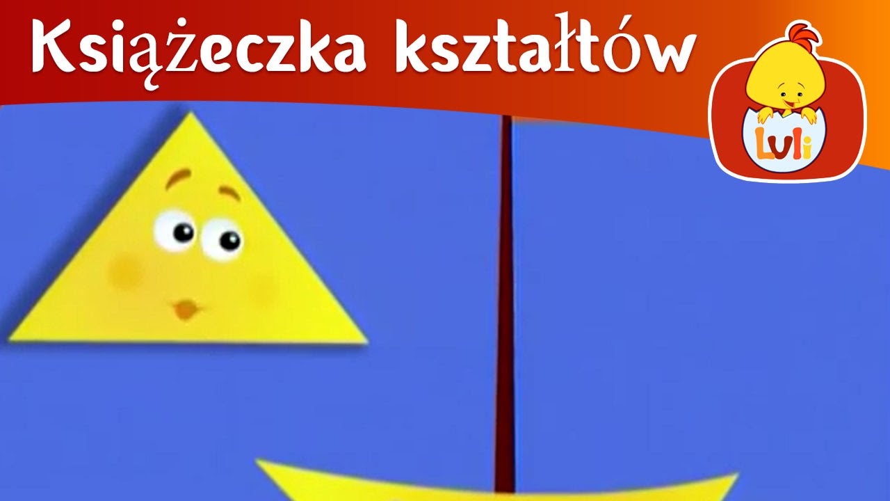 Książeczka kształtów : Trójkąt: dach, żagiel i trójkąt picy, dla dzieci Luli TV - Videos for babies