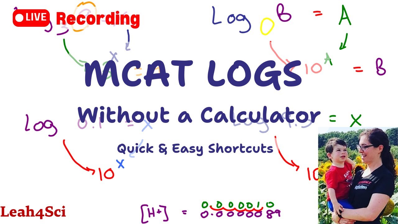 How to Solve Logs on the MCAT Without a Calculator [Live Recording]