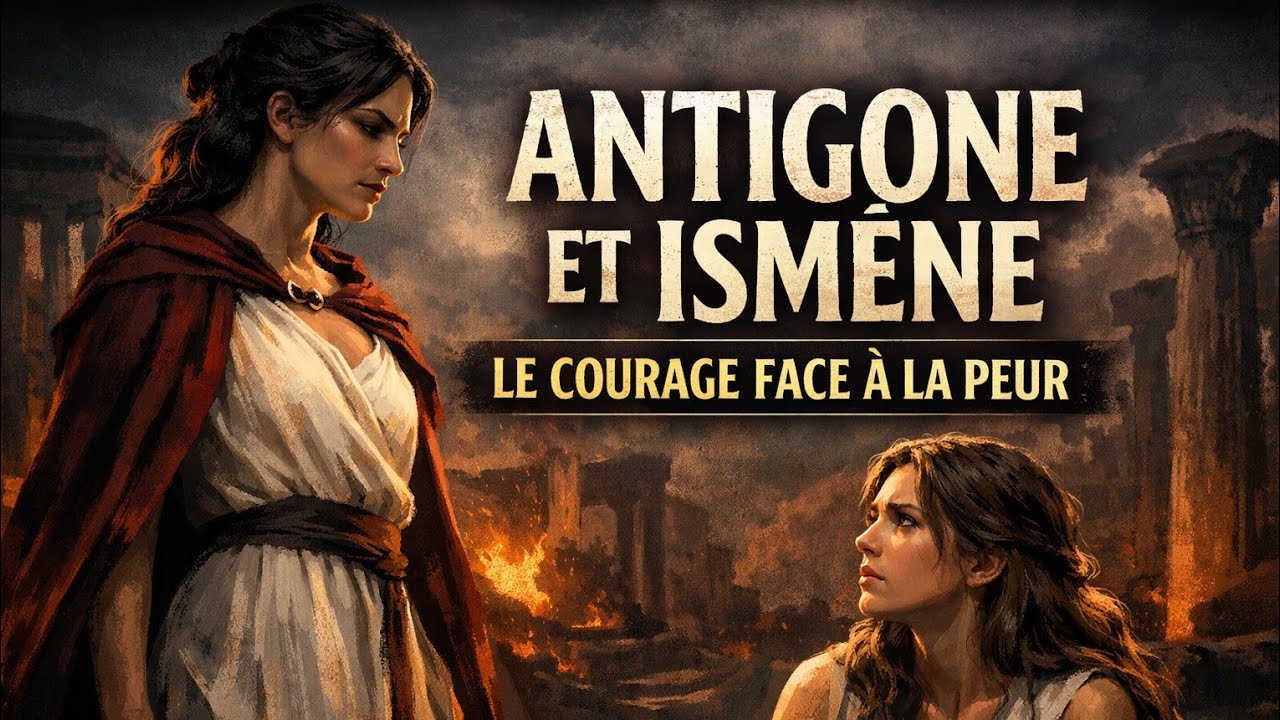 Quand l’amour familial💔❤️‍🔥 s’oppose à la loi👮‍♂️ : Antigone 👸🏾et Ismène 👸🏼