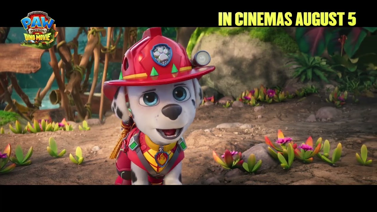 Paw Patrol: The Dino Movie | Marshall Meets Rhubarb | Paramount Pictures UK