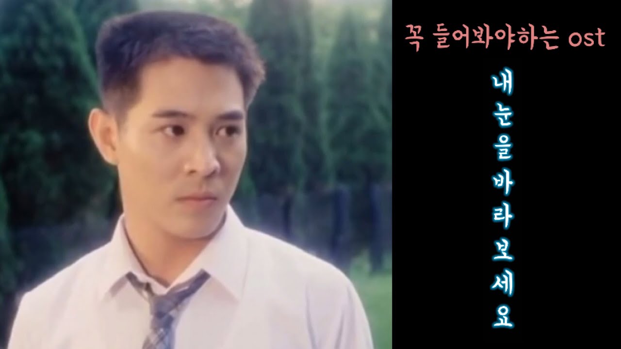 이연걸의 보디가드ost(청니간저아적안청)