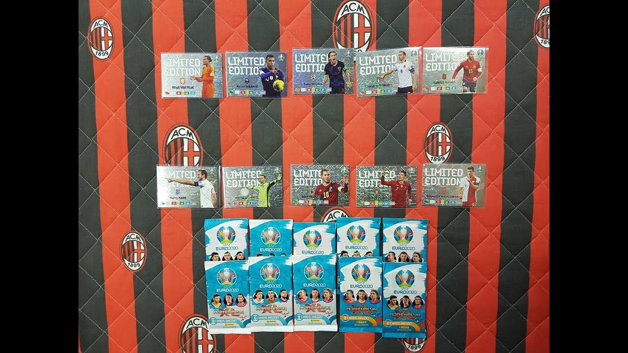 PANINI UEFA EURO 2020 - POJEDYNEK 10 LIMITEK - NAJWIĘKSZE GWIAZDY MISTRZOSTW EUROPY 2020!!!