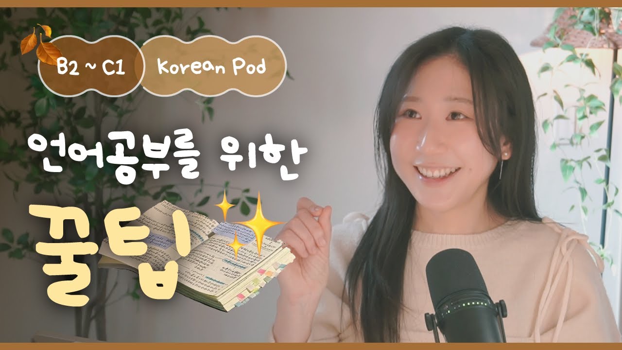 🍯 Советы по изучению языков | SDBD Корейский подкаст (средний уровень)