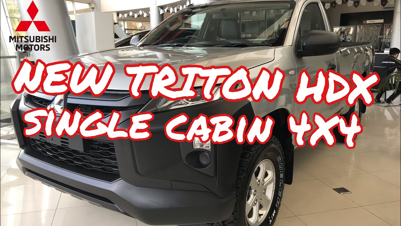TRITON SINGLE CABIN HDX 4X4 2021