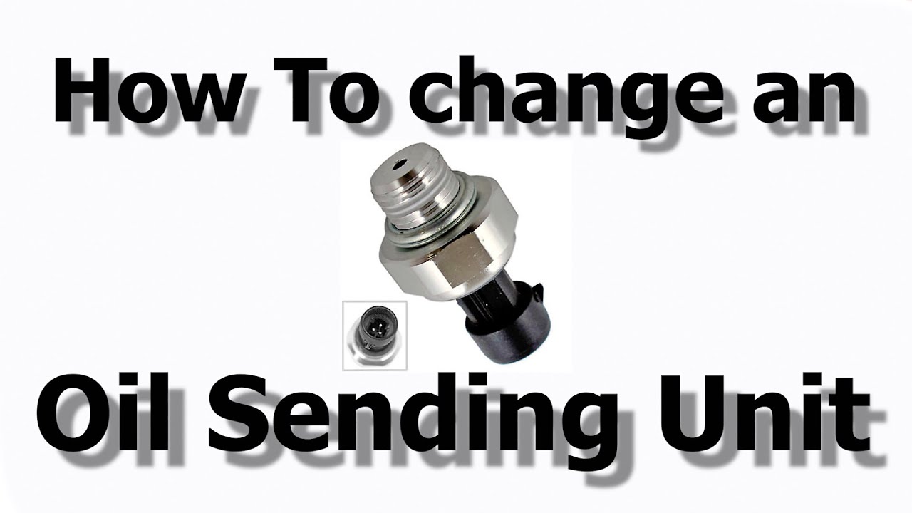 How to change an oil sending unit on 2007-2014 Chevrolet, GMC, Silverado, Suburban, Escalade. Tahoe,