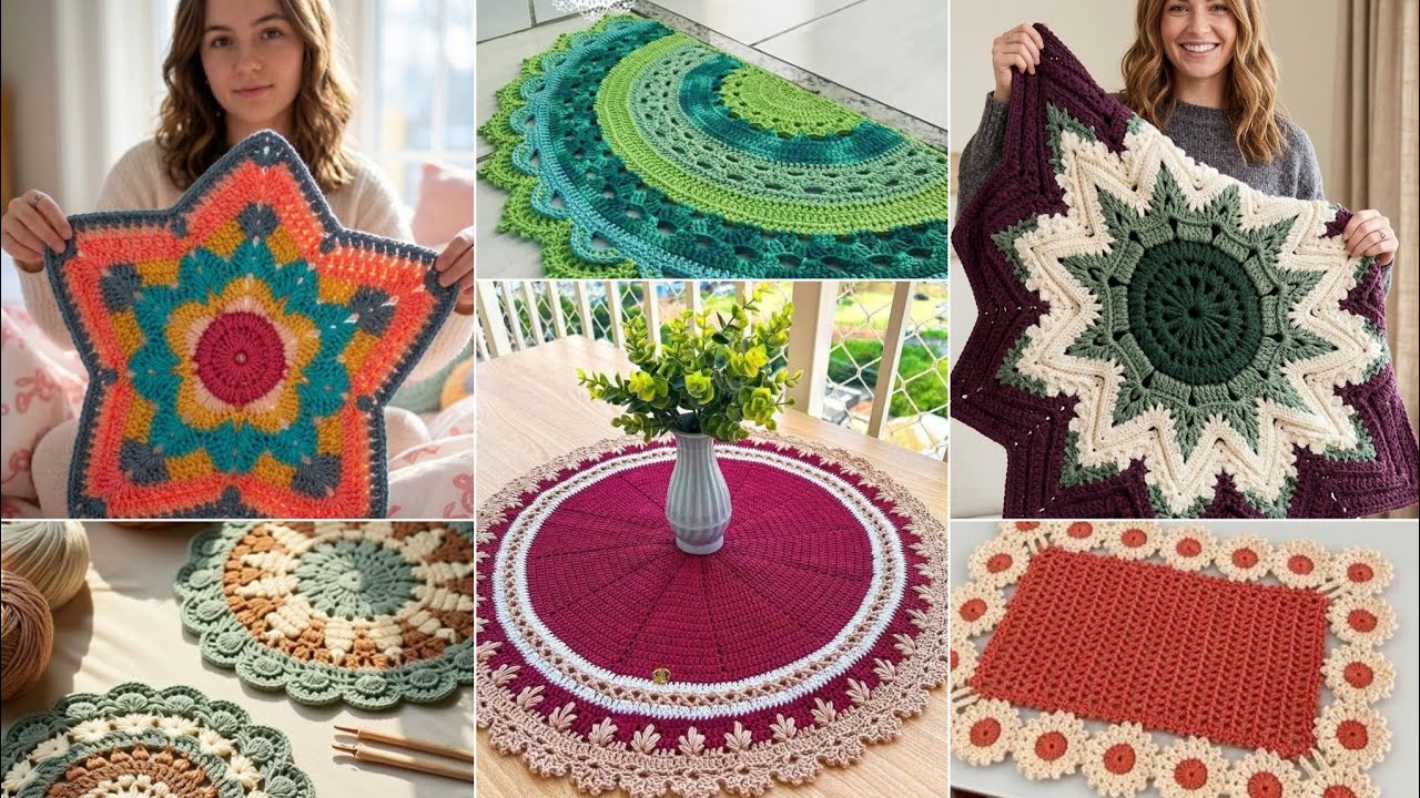 Crochet Handmade Items And Design, Crochet Home Decor Ideas , Crochet Pattern 