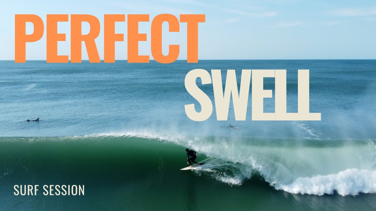 Начало самого большого свелла года с высокими волнами. 